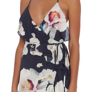 NWT - Intermix Barletta Print Maxi Dress (L)